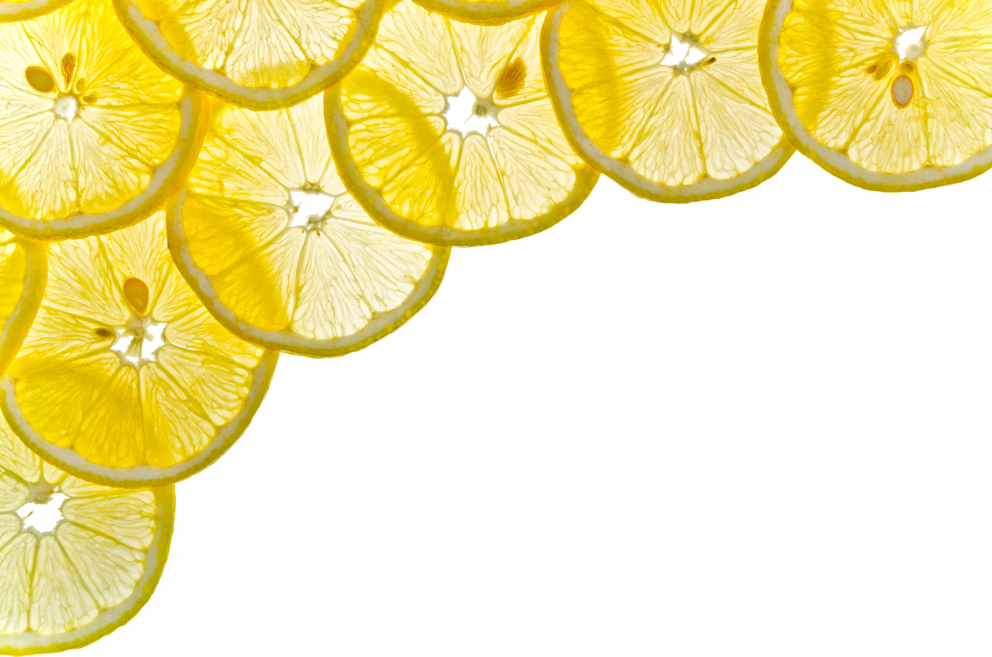Lemon slices.