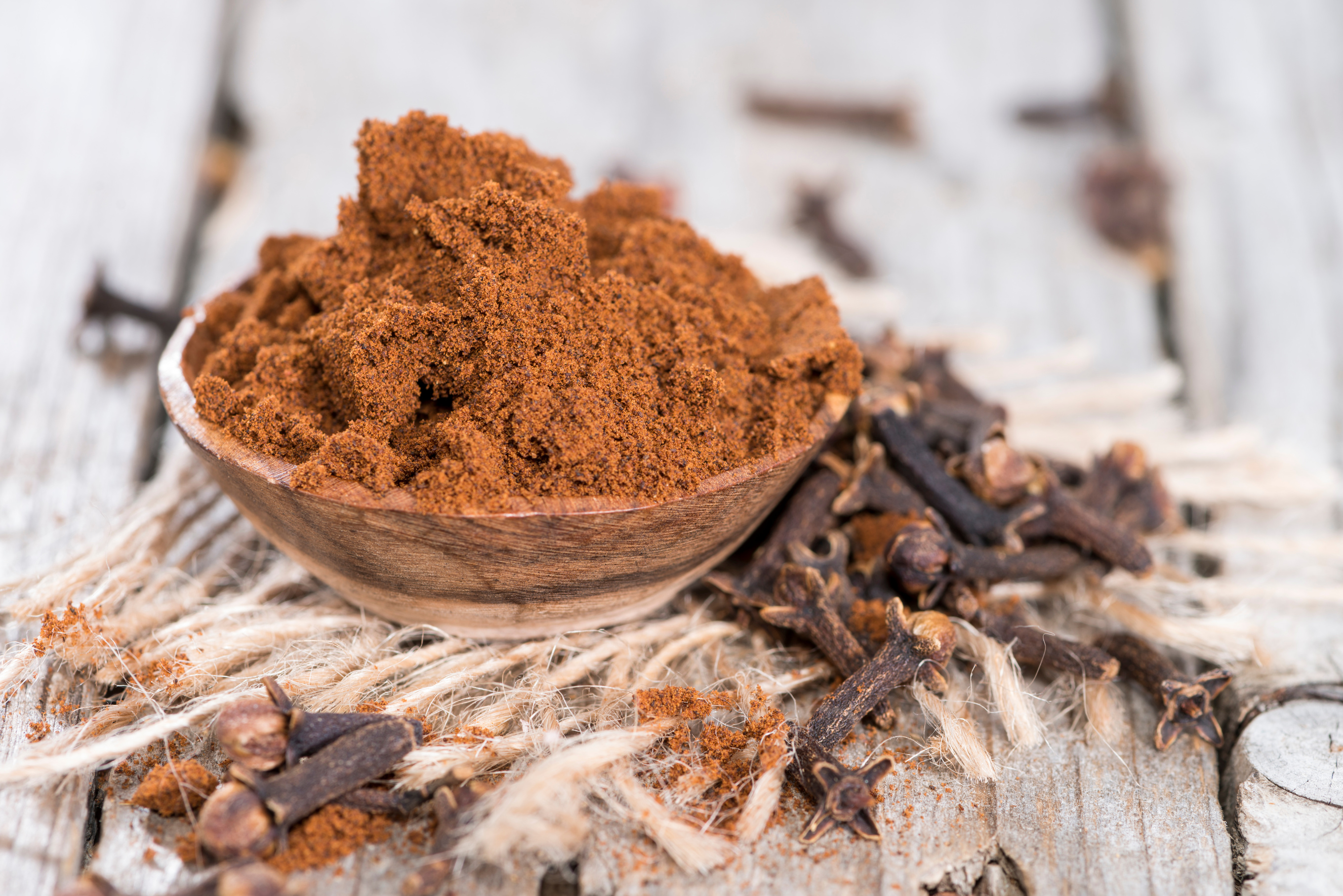 Clove Powder in a bowl